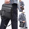 Men's Durable Shoulder Bag High Quality PU Leather Cross Body Sling Bags Travel Crossbody Fashion Pack for Male