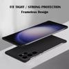Pure Color Frameless Hard PC Back Case For Samsung Galaxy S25 S24 S23 FE S23Ultra S25 Plus Ultra ShockProof Thin Cover