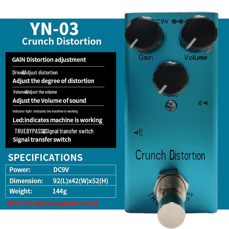 Cross-Border Hot Selling Electric Guitar Effects Pedal: Digital Delay, Distortion & Overdrive