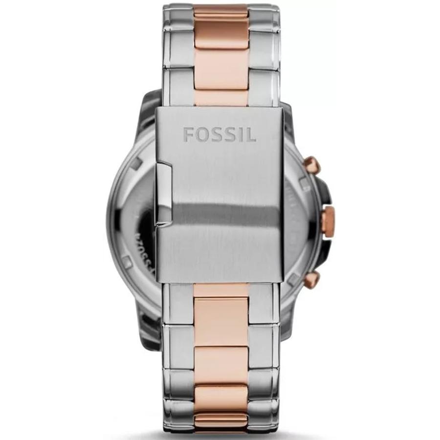 Fossil Men's Quartz Stainless Steel Three-Hand Watch Stainless Steel Case/Scratch Resistant Glass FS5024