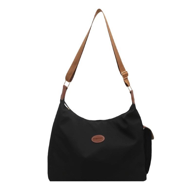 Nylon cloth bag women's large-capacity new versatile messenger bag cloth bag high-end commuter tote bag