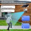 8PM Solarkamera 4K Dual-Objektive 4G Sim Wifi Außen Dual-Objektiv PIR Personenerkennung IP66 Wasserdicht CCTV Videoüberwachung