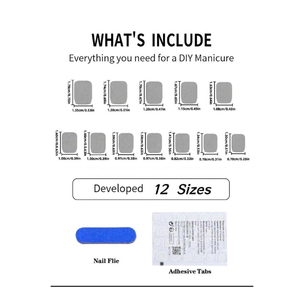 Set Of 24 Fake Nails