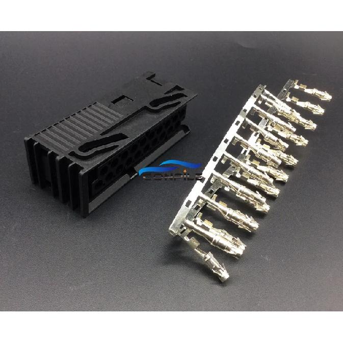 for BMW power amplifier L7 20PIN audio plug in logic7 connector with terminal pin housing