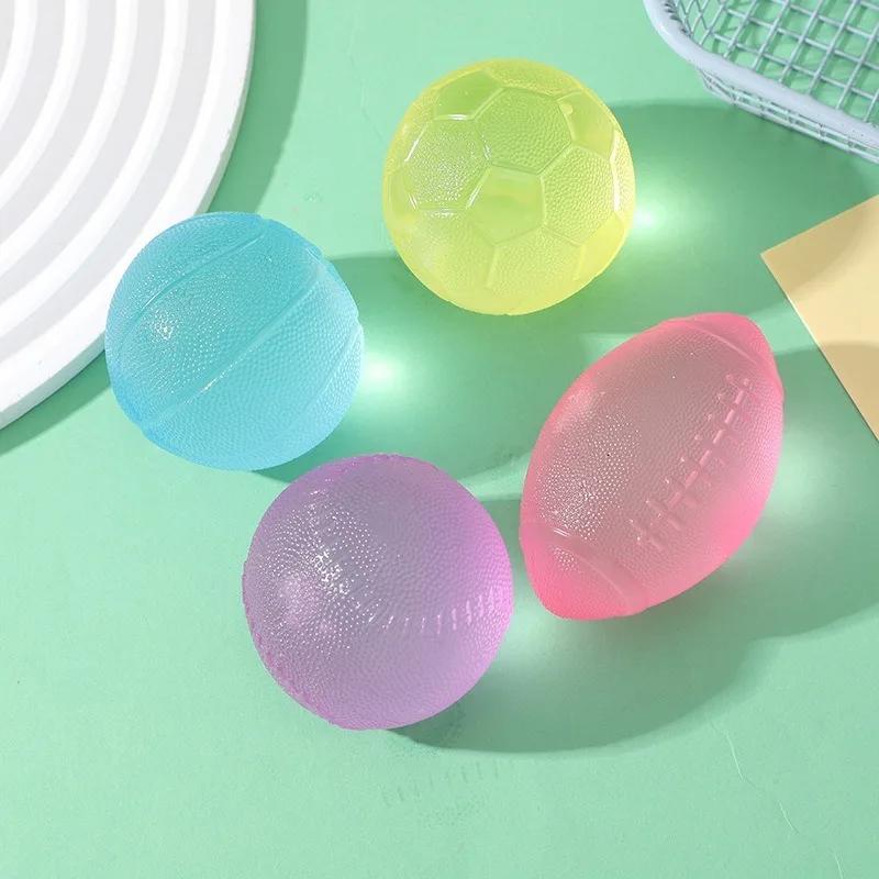 Toys Football Maltose Fidgets Squishy rugby Maltose Squeeze Toy Stress Ball stress relief toy Fun Relieve Anxiety Decompression
