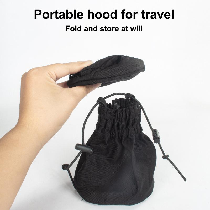 1Pcs Hair Dryer Diffuser Storage Bag Organizer Storage Cloth Curl Hairdryer Diffuser Cover Sleeve Hair Styling Tool Blower Parts