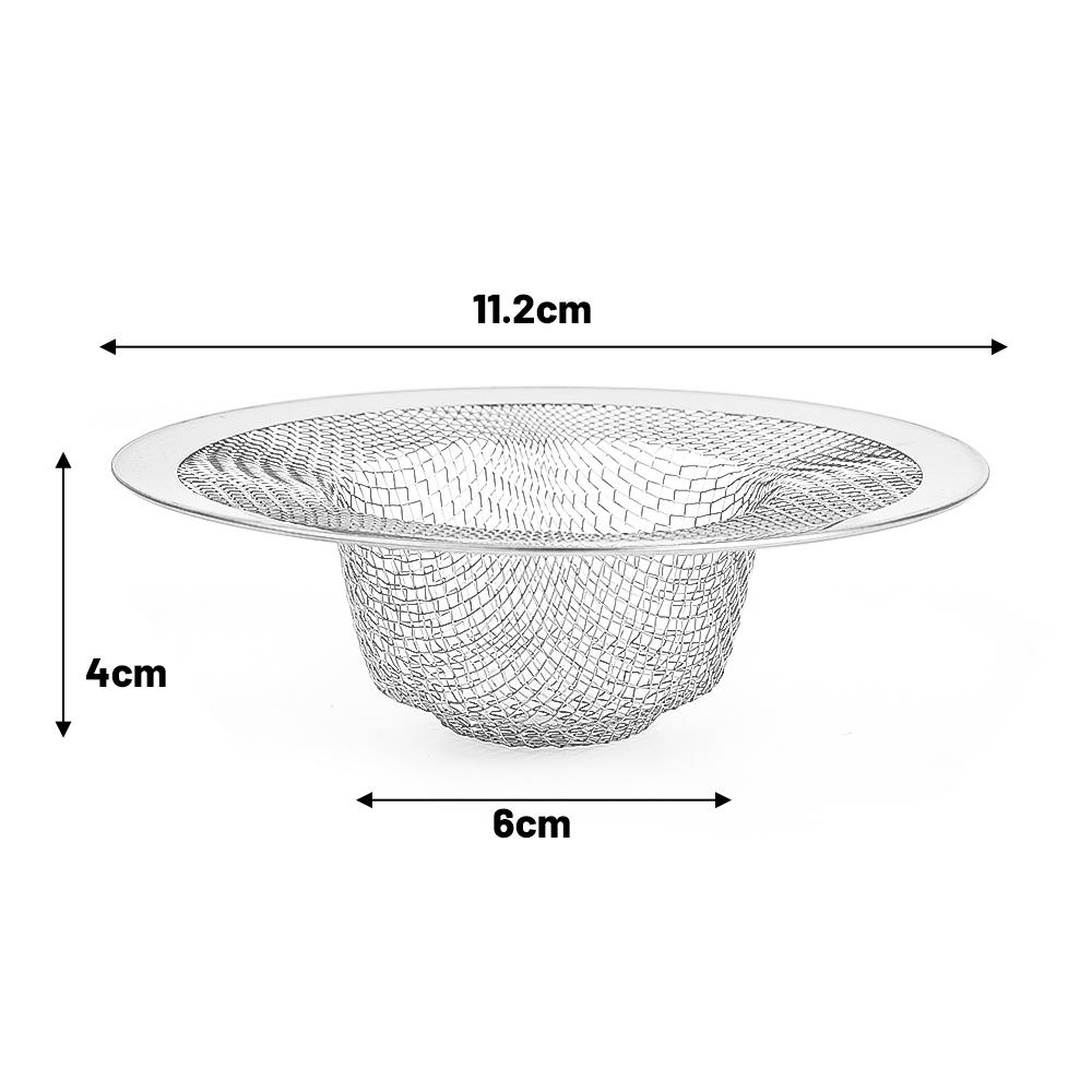 

Stainless Steel Floor Drain Cover Round Anti-clogging Shower Drain Hair Catcher Bathroom Floor Drain Mesh Cover Sink Strainer 1PC