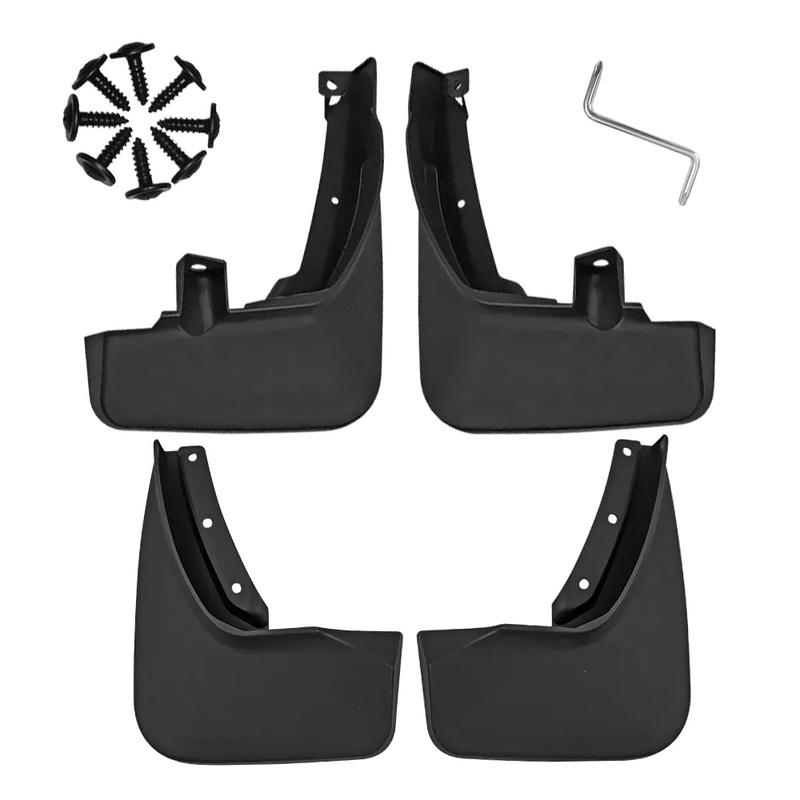 Wheel Fender Accessories Fitment: for Ford Explorer -2024 Black Splash Guards Mud Flaps PP Car Mud Flaps