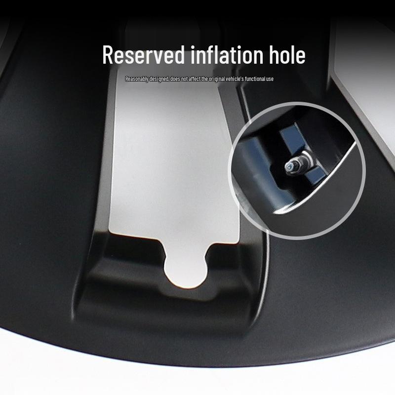Tesla Model 3 18" Cyclone Wheel Cover - Anti-scratch, Full Coverage Hub Protection Accessory