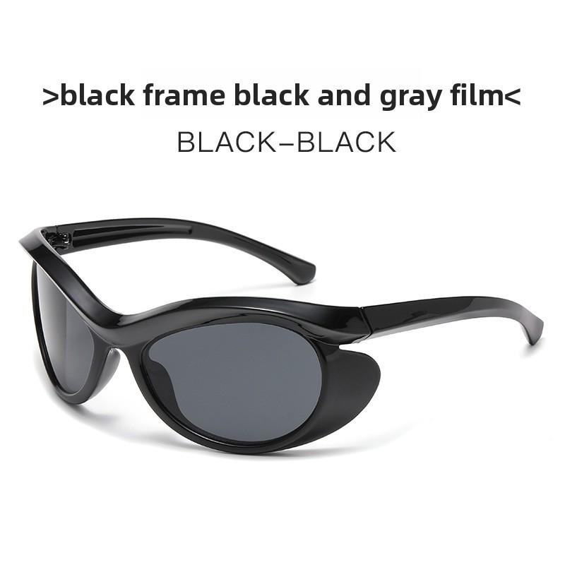 

Cat Eye Sunglasses Women Men Uv400 Fashion Eyewear For Outdoor Sports And Travel Black Black Gray