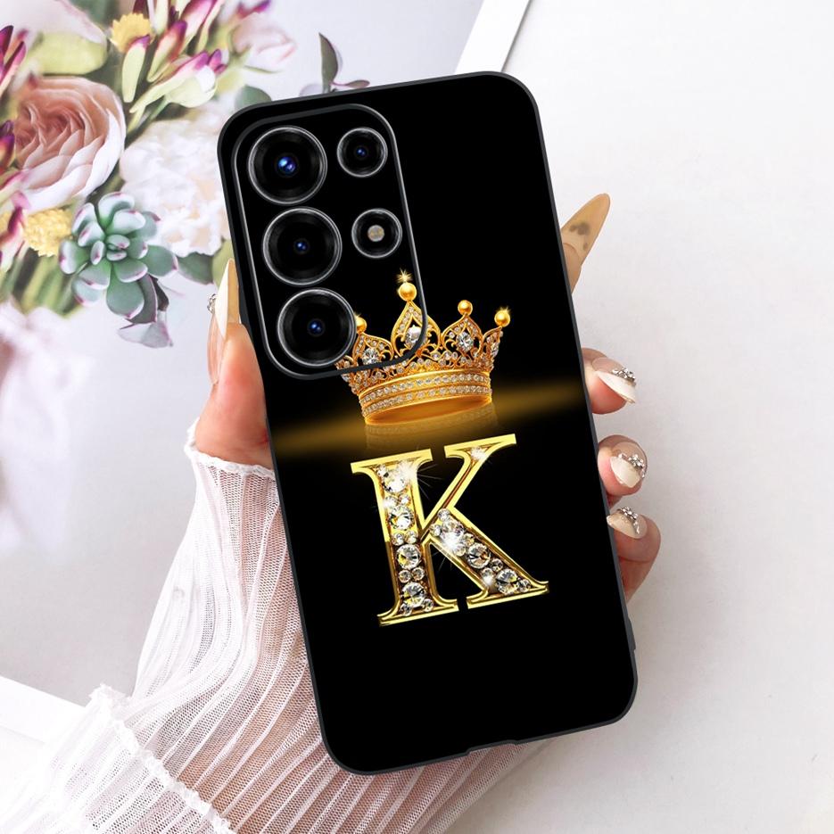 For Itel Super 26 Ultra Case S688LN Stylish Crown Letters Cover Soft Silicone Phone Case For Itel S26 Ultra Super 26Ultra Fundas