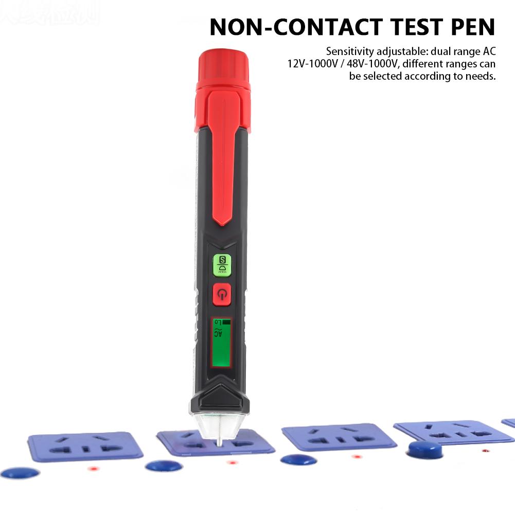 HT100 LED Light NOn contact Test Pen AC Voltage Testing Detector 0~40 degrees C