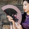 New Style Ancient-Style Fan for Girls with Good Looks, Foldable and Portable for Ladies, Exquisite and Compact, Suitable for Performance with a Qipao