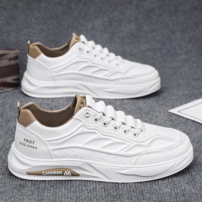 2025 Spring New Dad Shoes Platform Casual Versatile Breathable Men's Trend Heightening Low-top Sports Shoes