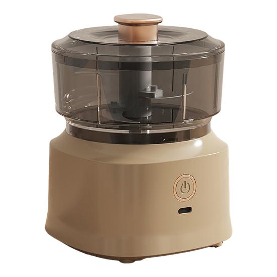 Meat Grinder Vegetable Cutter with 350ML Capacity One-Button Electric Chopper Transparent Cup Body Food Processor