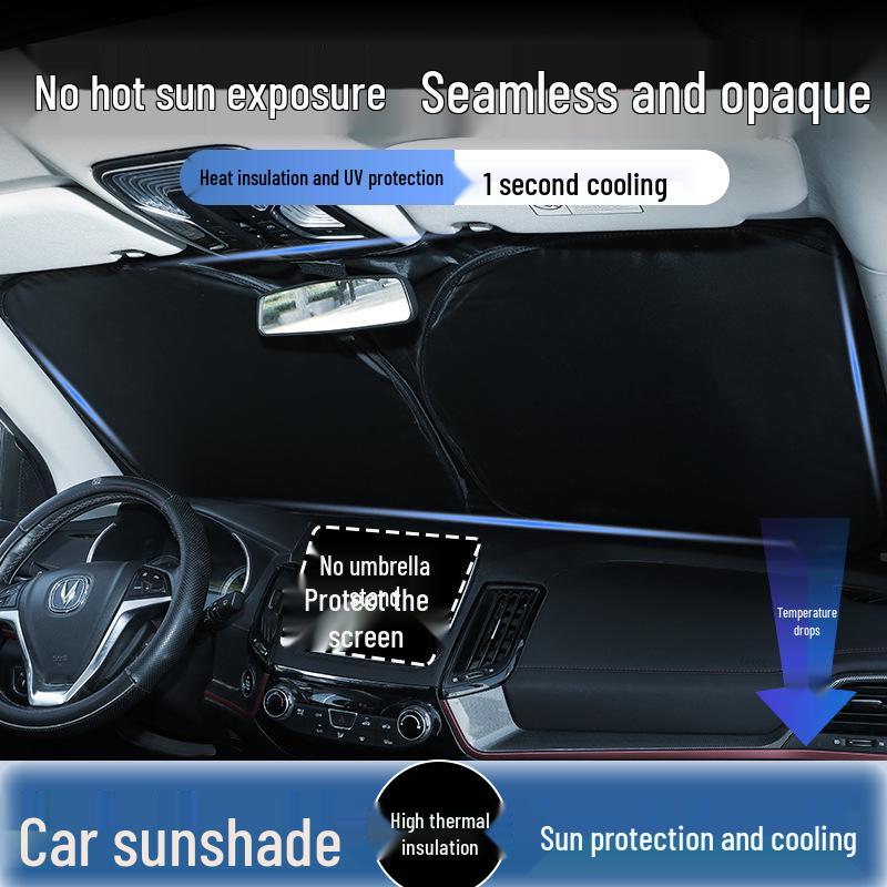 Free Cruiser Car Sunshade - Front Windshield Sun Protection