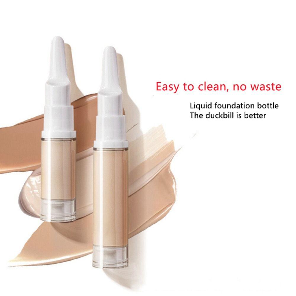 

5pcs Press Eye Cream Portable AS Sub-bottle Empty Refillable Bottle Vacuum Bottle Cosmetic Container 5ml