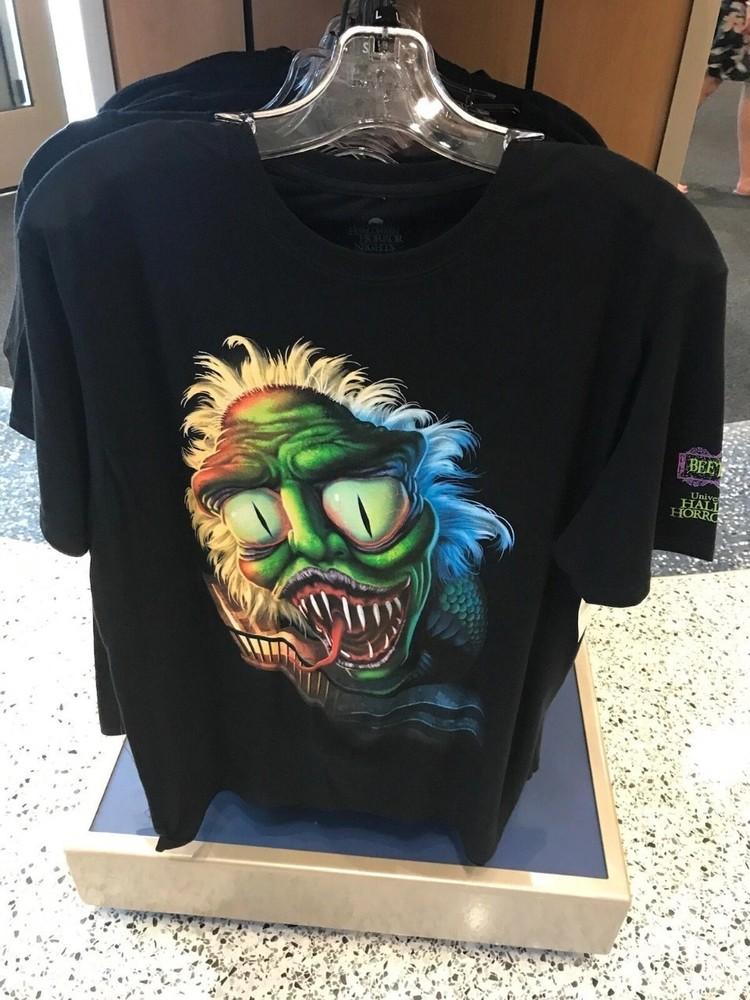 Хэллоуин Графическая футболка Жук-Джус Змея Рубашка Монстр Страшная Ночь Унисекс Футболка XL