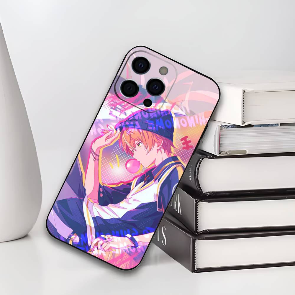 Vivid BAD SQUAD Akito Toya Phone Case For iPhone 17,16,15,14,13,12,11 Plus,Pro Max,XS,Soft Silicone Black Cover