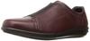 Achilles Sorbo Men's Slip-On Shoes, Made In Japan, Genuine Leather, Size 3E, SRM 4280, Burgundy, 24.0 Cm