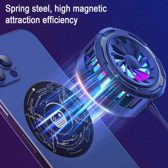 Magnetic Heat Dissipation Patch Radiator Strong Magnetic Suction Plate Spring Steel Mount for Phone Case And Tablet Stable Car Navigation Holder