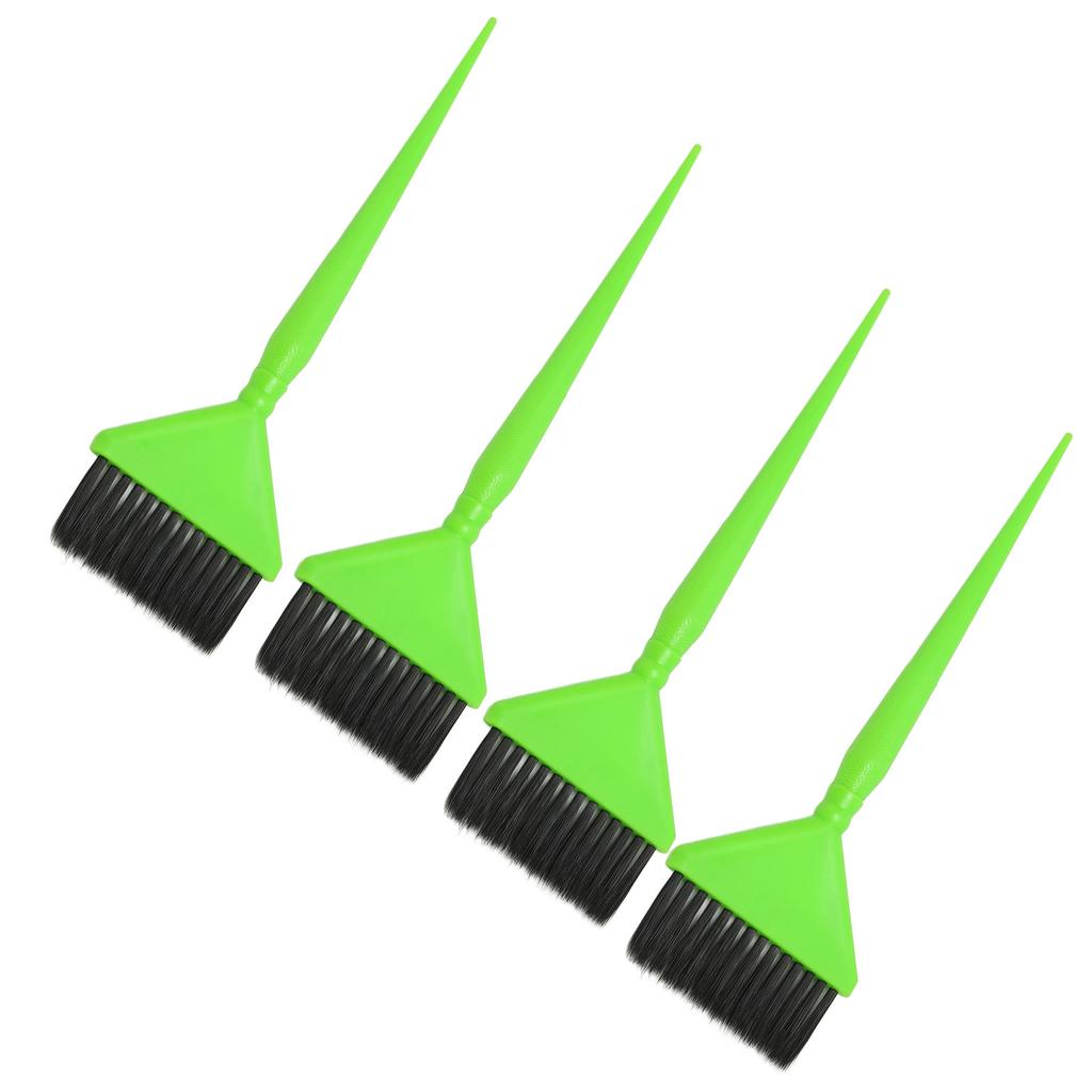 4pcs Hair Dye Brush Set Professional Home Salon Portable Pointed Tail Hair Coloring Brush Applicator