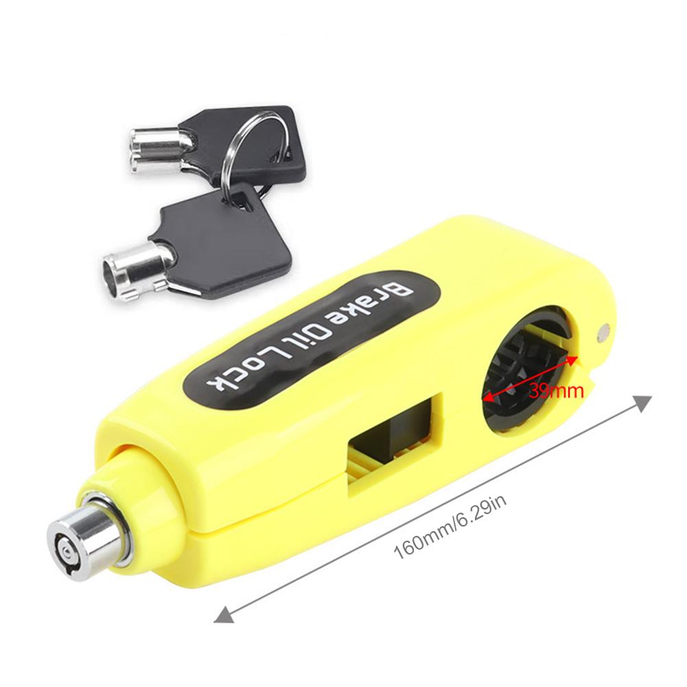 Motorcycle Grip Lock Security Safety Throttle Handlebar Handset Locking Anti Theft Brake Lever Lock for Scooter Street Bikes
