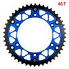 Motorcycle 520 45T 46T 47T 48T 49T 51T 52T Rear Sprocket For YAMAHA TTR230 YZ450R YZ250 YZ125 WR450F WR400 WR426 WR125P WR250R