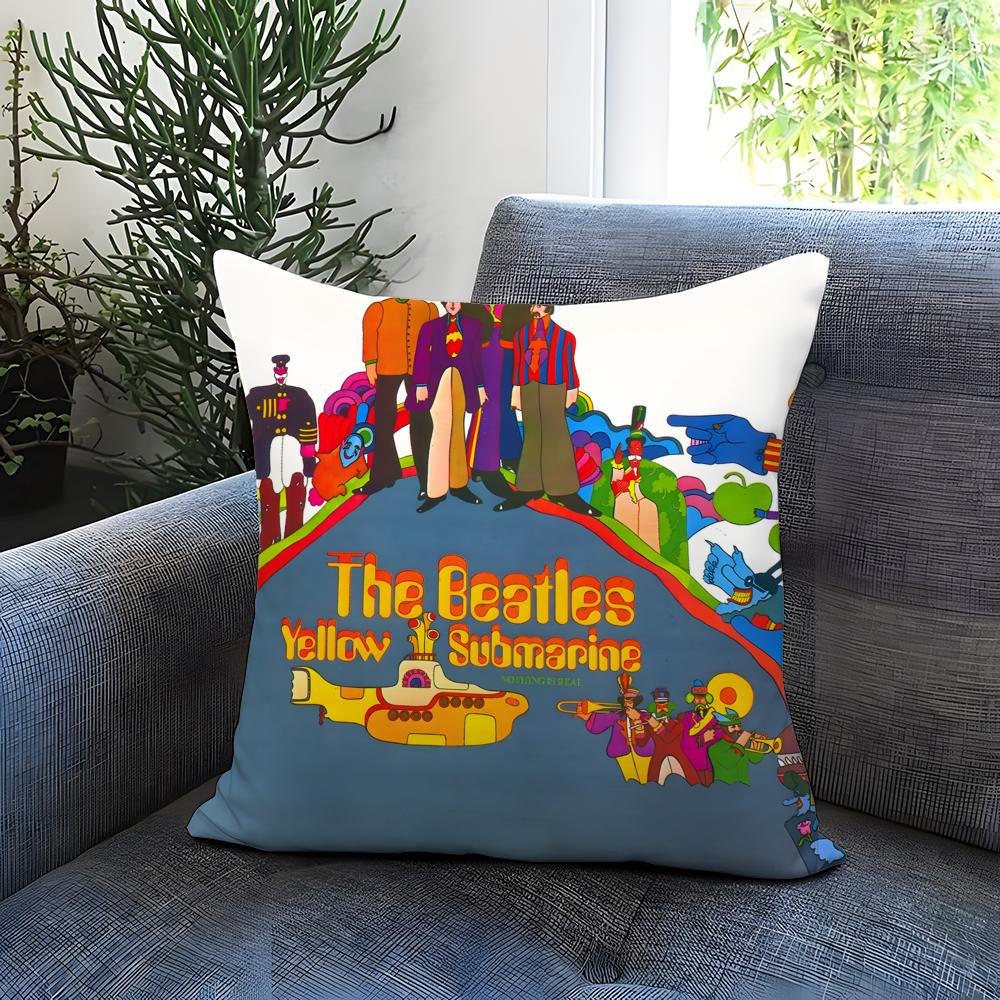 

POPULAR The B-BBeatlesa Cushion Cover Comfortable Reversible Pillow Cover Ideal for Car Sofa Bedroom & Beyond 30cmx30cm