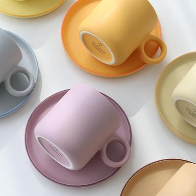 Pastel Home Cafe Amy Donut Mug Plate 2-piece Set