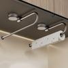 Practical Aluminum Suction Cup Tissue Holder No Punch Durable Cling Film Storage Rack Wall Mounted Towel Storage Rack Kitchen