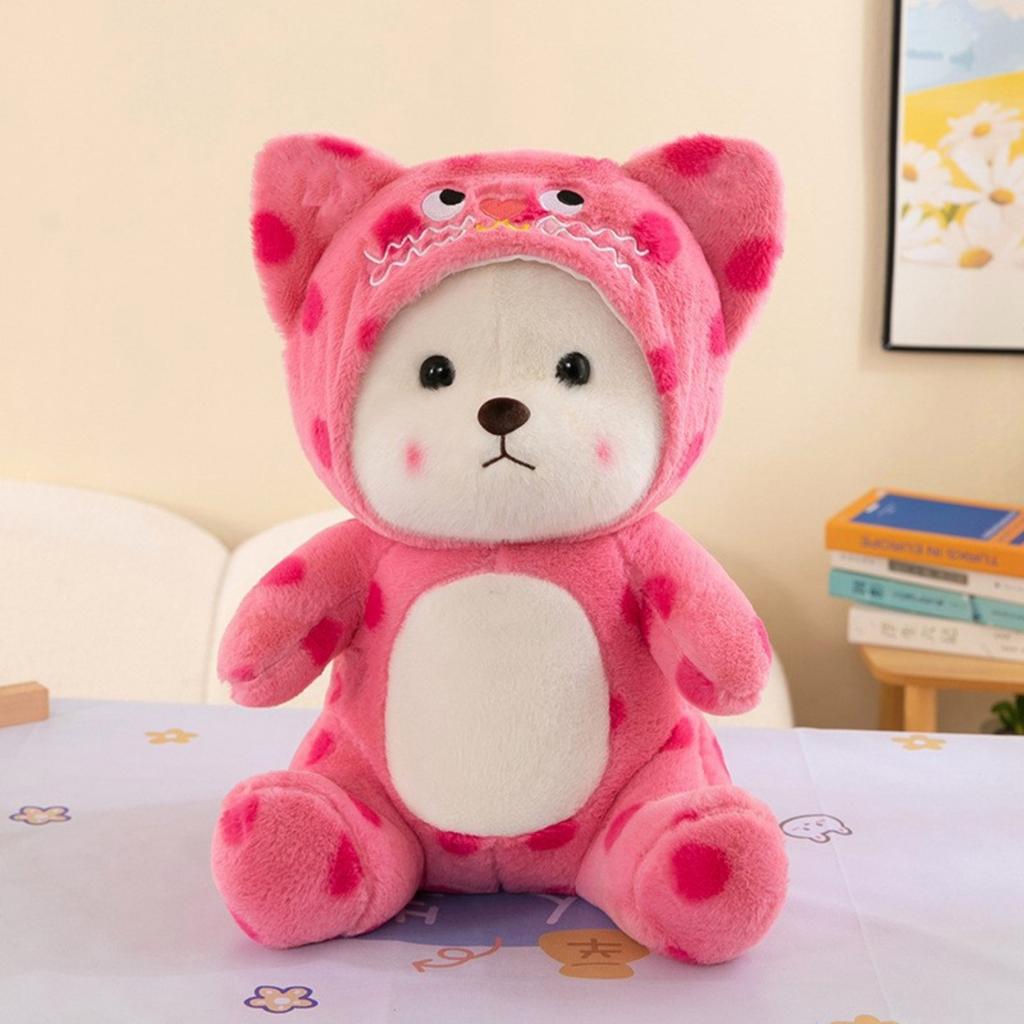 Qq Bear Plush Toy Dolls, Cute Bear Dolls, And Cloth Dolls Are Birthday Gifts For Girls