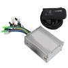 36V 450W Electric Bike Brushless Motor Controller Kit with LED Meter Durable Dual Mode Controller