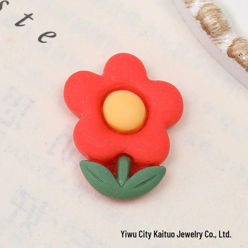 Handmade Resin Flower Phone Case  Hair Accessories Kit