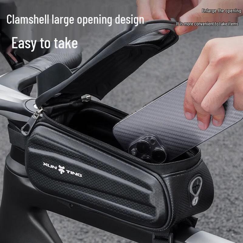 Bicycle Top Tube Phone Storage Bag