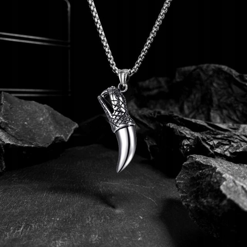 Predator Claw Necklace Silver Chain 345
