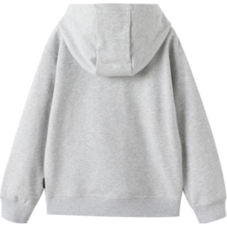 New Asics Sweatshirt Heather Gray Teenagers 333231213041-8875