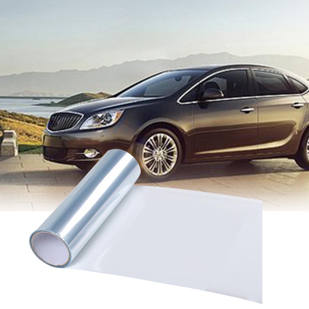 Yellow Car Tail Fog Head Light Headlight Tint Film Cover 30x60cm