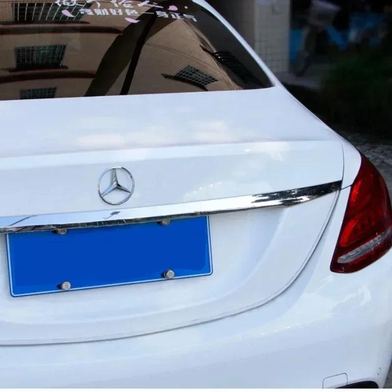 C200 E200 For Mercedes Benz Midtre Bagasjerom Stjerne Logo Bil Emblemer Merke FOR Benz A C E CLA GLC Klasse W117 W176 W204 W205 W212 W213 W