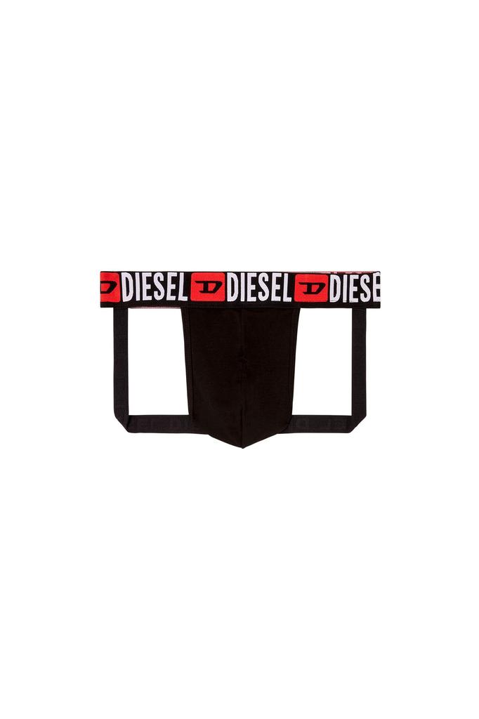 Diesel Men's Jockstrap JOCKY-D-CORE A182650DDAI, Black, Size L, 9XX