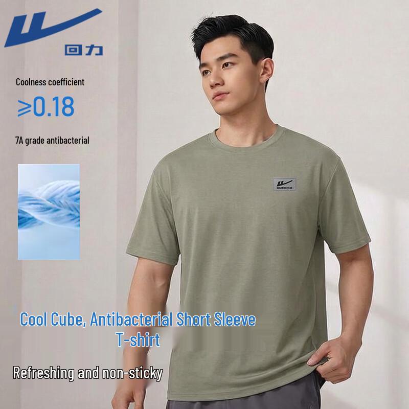

Warrior Men s Double-Sided Cooling Anti-Bacterial Athletic Short Sleeve T-Shirt XL