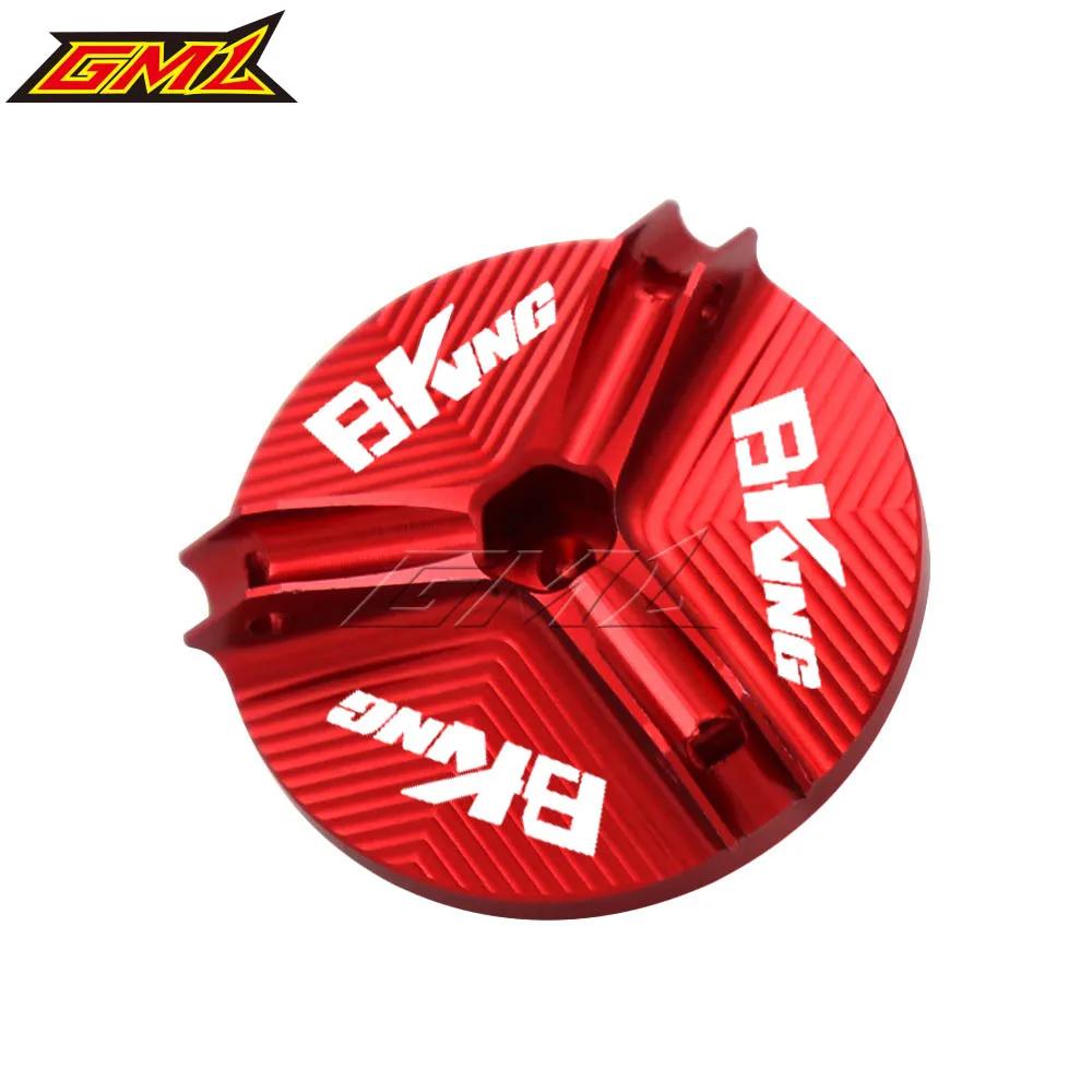 Motorcycle CNC Aluminum Engine Oil Drain Plug Sump Nut Cup Cover Oil Filler Cap For B-KING BKing 2008-2012 2009 2010 2011