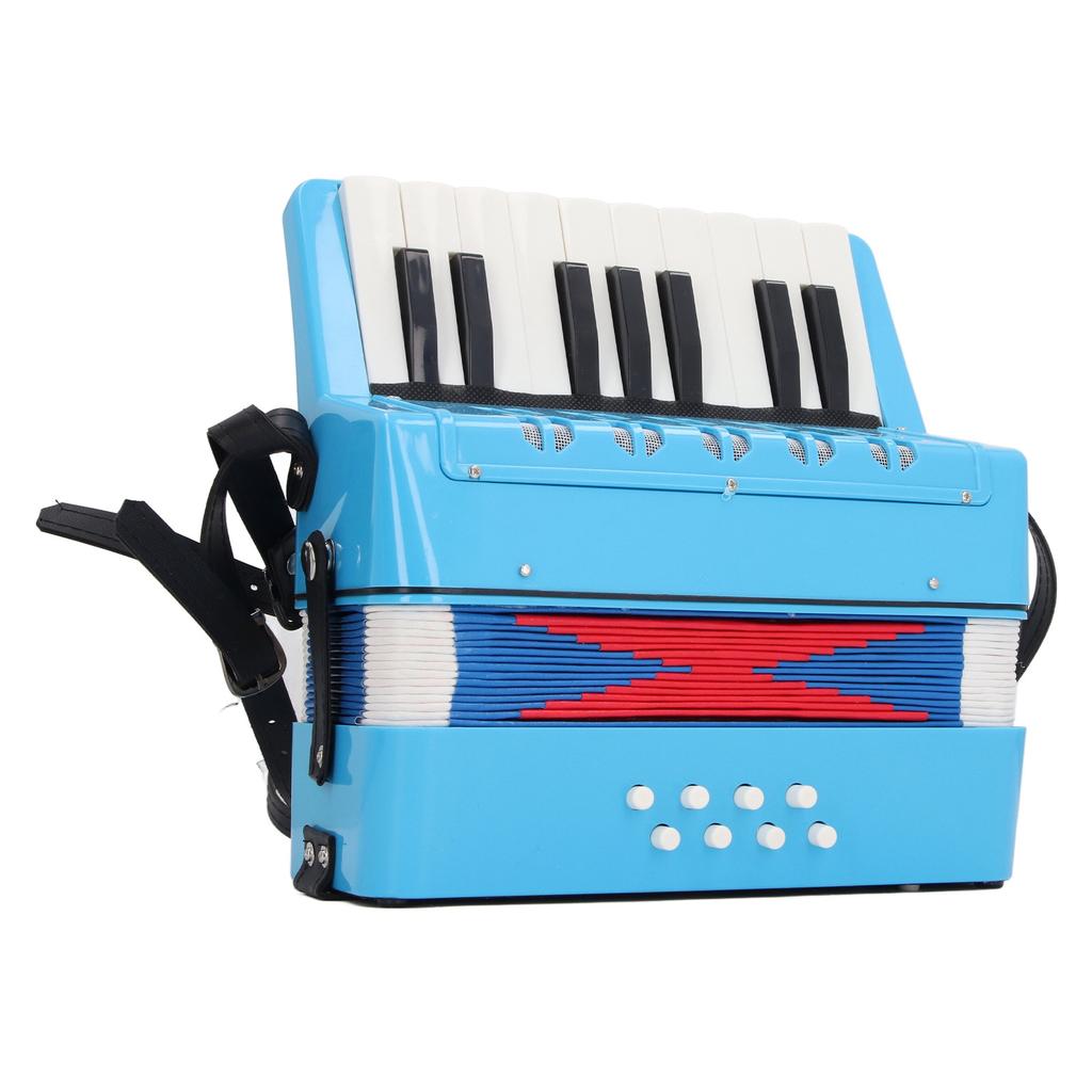 Kids Accordion Instrument 17 Keys 8 Bass Musical Instrument Educational Toy for Kids Children