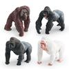 Handmad Simulated Solid Animal Model PVC Chimpanzee Action Figure  Desktop Decorative