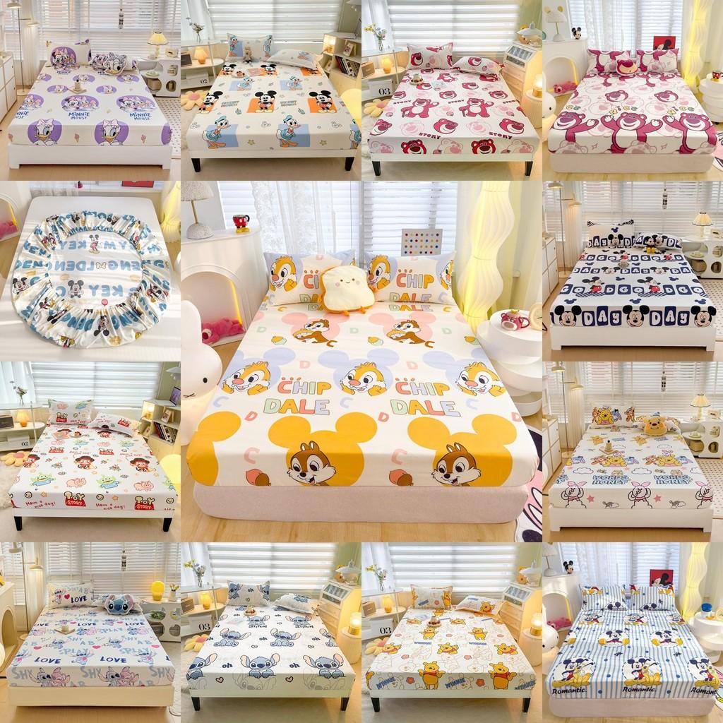 Mouse Toy Stitch Story Pattern Printing Bedspread Set Cover Protective