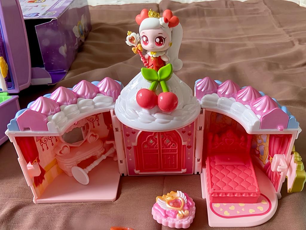 Original Catch Teenieping Anime Figures Magic Sweetheart Cake Castle Sweet And Sour Princess Toys Birthday Gifts 