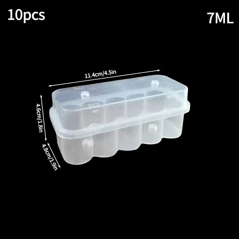 10/20/30/50Pcs Peptide Case for Fridge Insulin Vial Organizer Plastic Vial Storage Box Peptide Bottles Holder for Diabetic Care