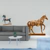 Horse Figurine Sculpture Ornament for Desk And Living Room Bookcase Decoration Engraved Resin Animal