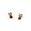 JMXD-stud earrings femininity cute little tiger earrings niche design temperament new year sweet earrings women