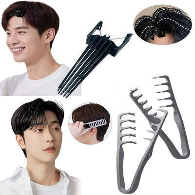 1 Set flauschige Haarstyling-Tools für Locken, Haarwurzel-Fluffy Snap-Clip, breiter Kamm mit gezahnter Textur, Friseurzubehör